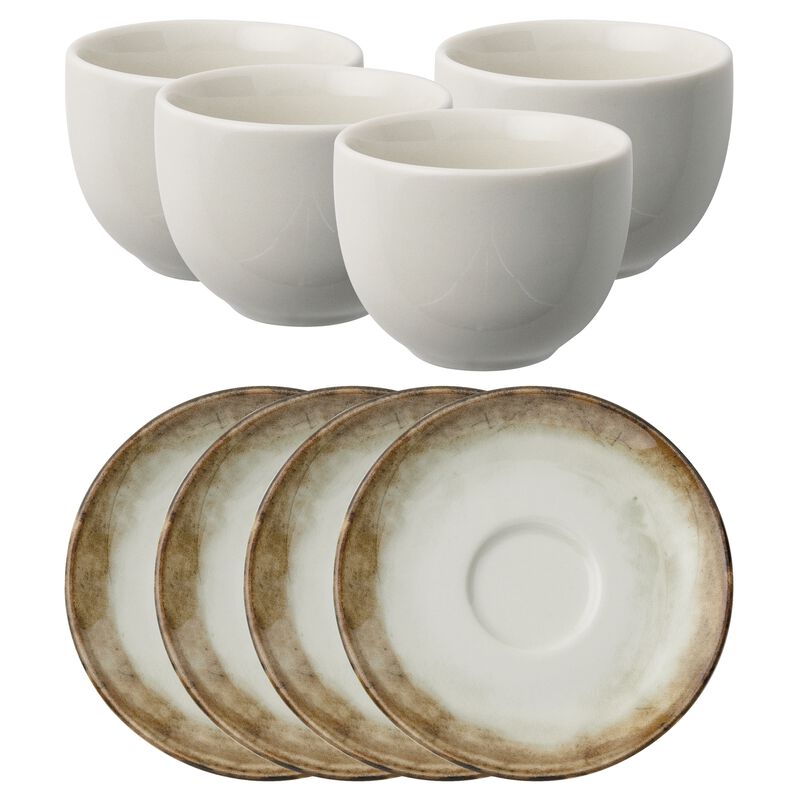 Kaffeeservice 4 pcs, coffee cups and saucers
