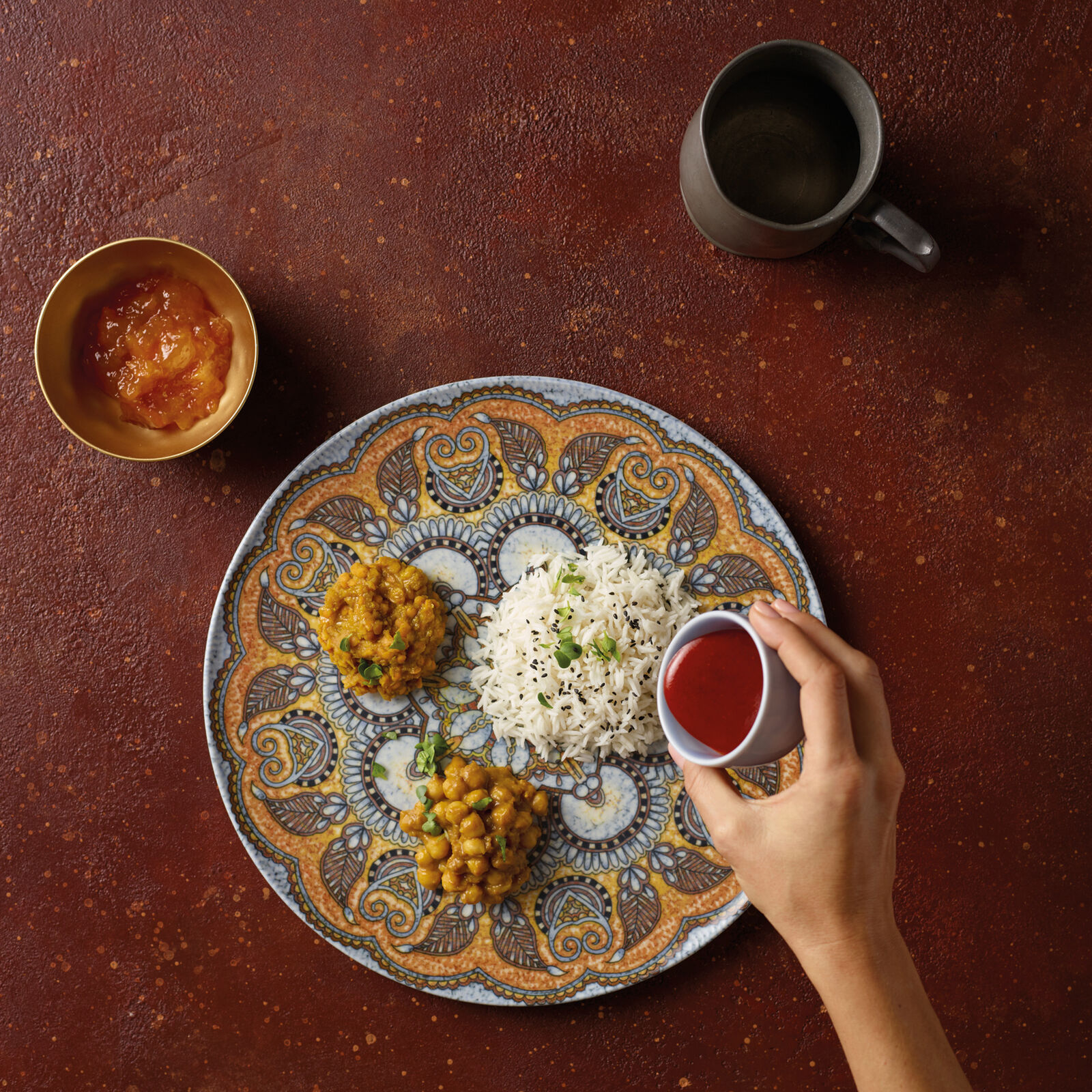 Geschirrset for pizza image number null