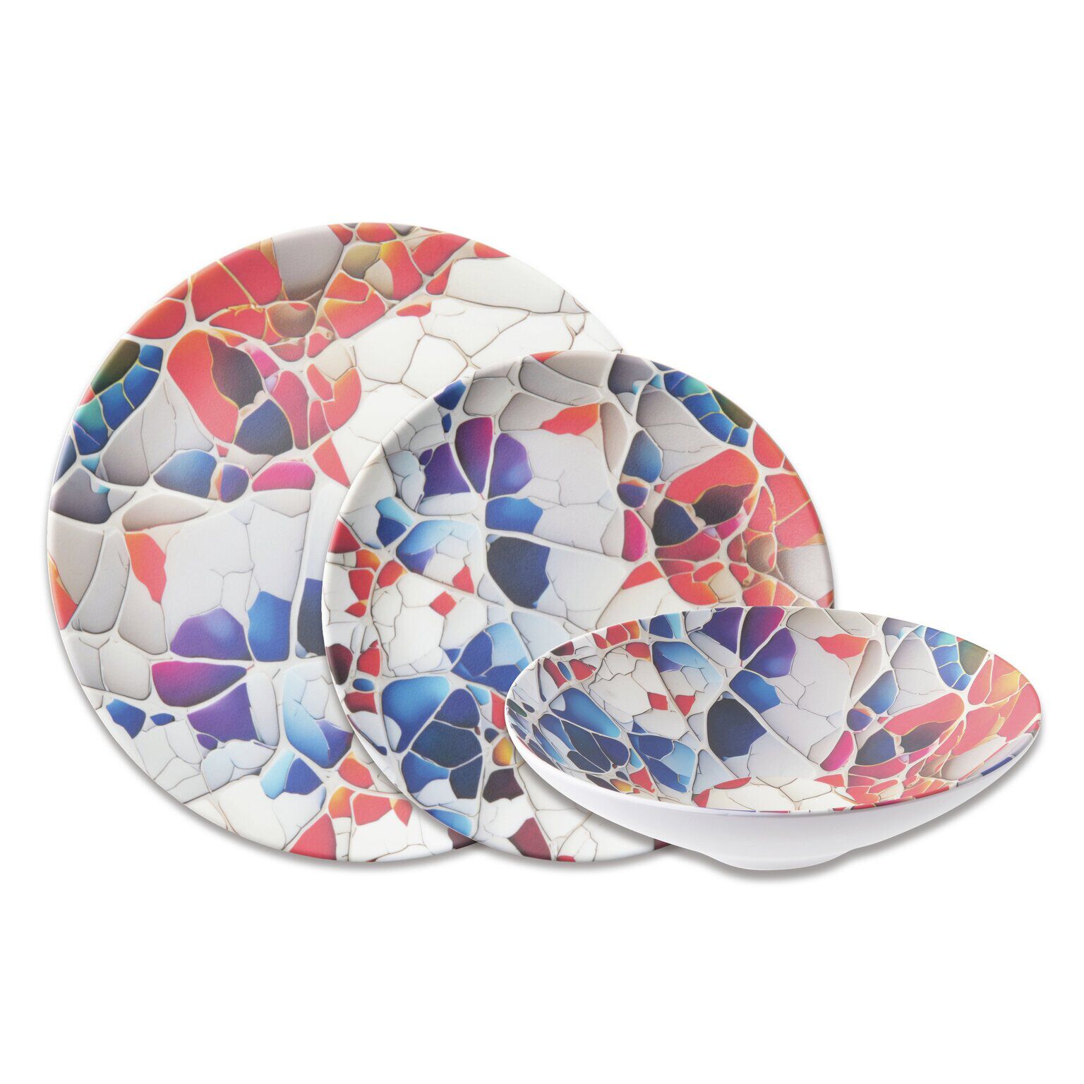 18-Piece Dinnerware Set for 6 People
