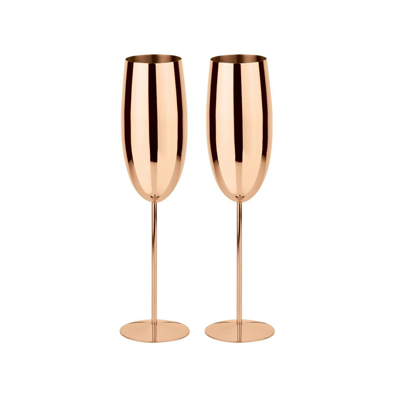 Set 2 pz, flute champagne image number null