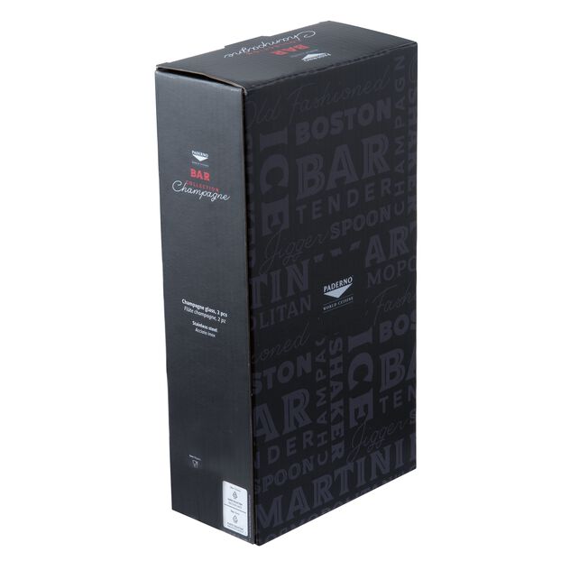 Set 2 pcs, flute champagne image number 4