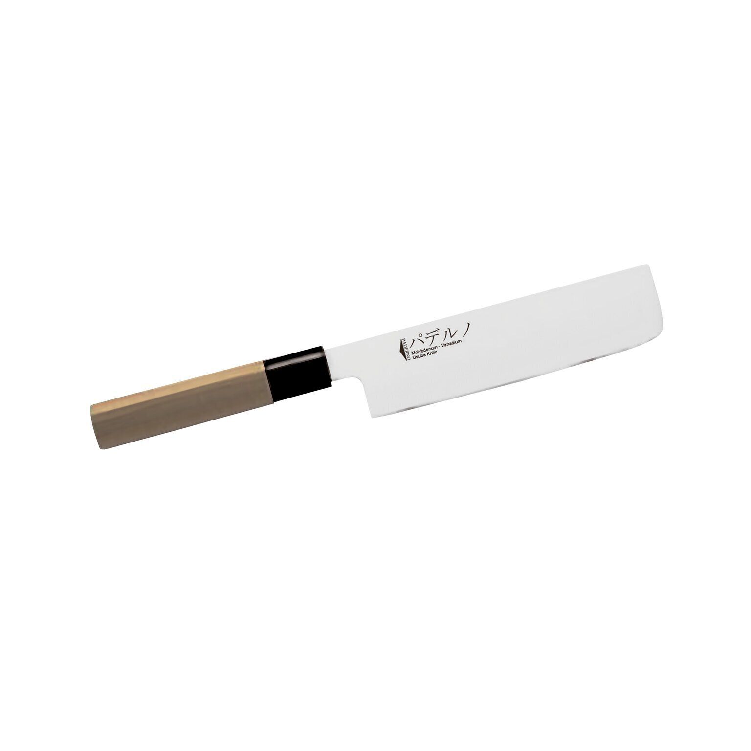 Knife for vegetables, double bevel