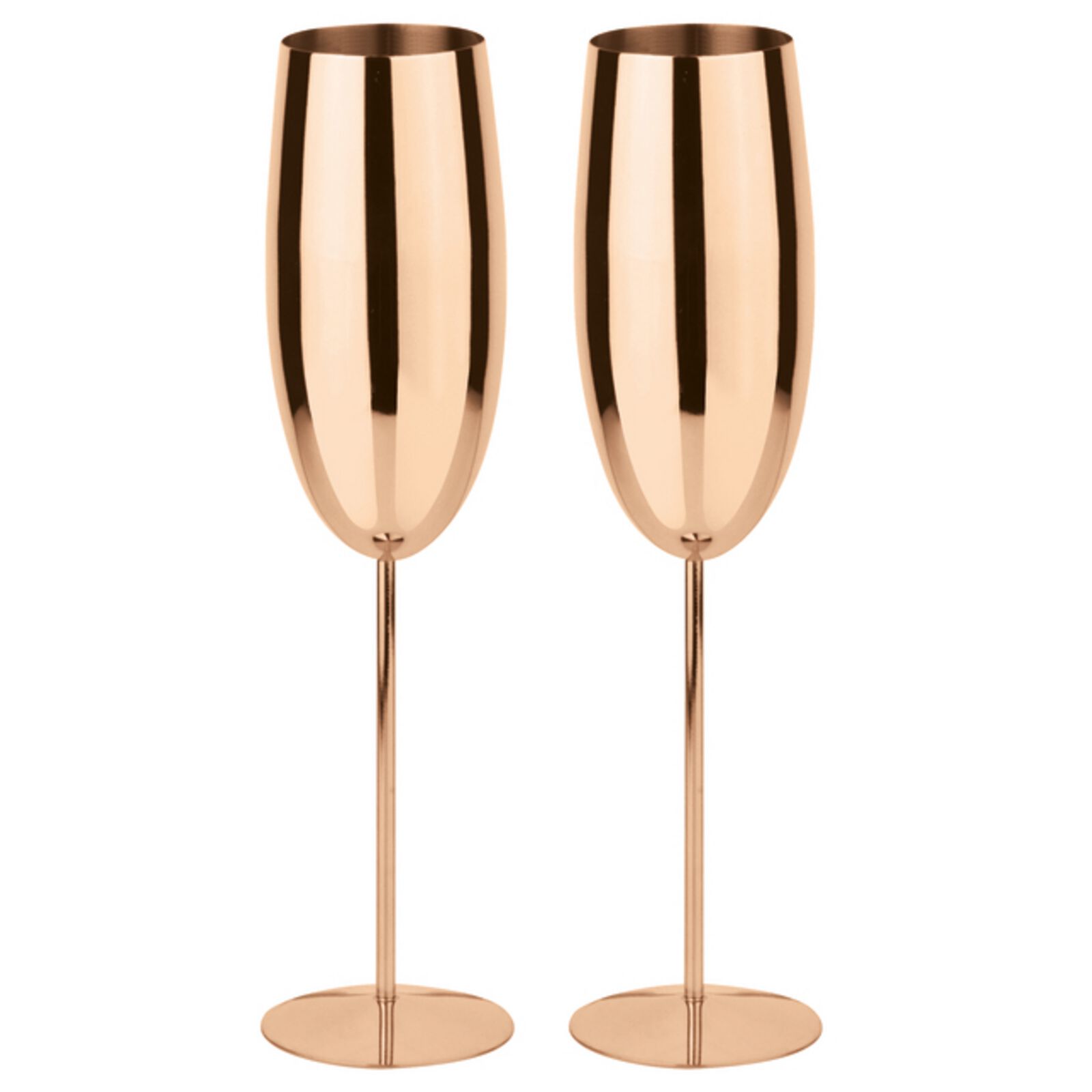 Set 2 pcs, flute champagne image number null