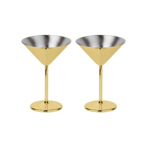 Set 2 pz, coppe Martini