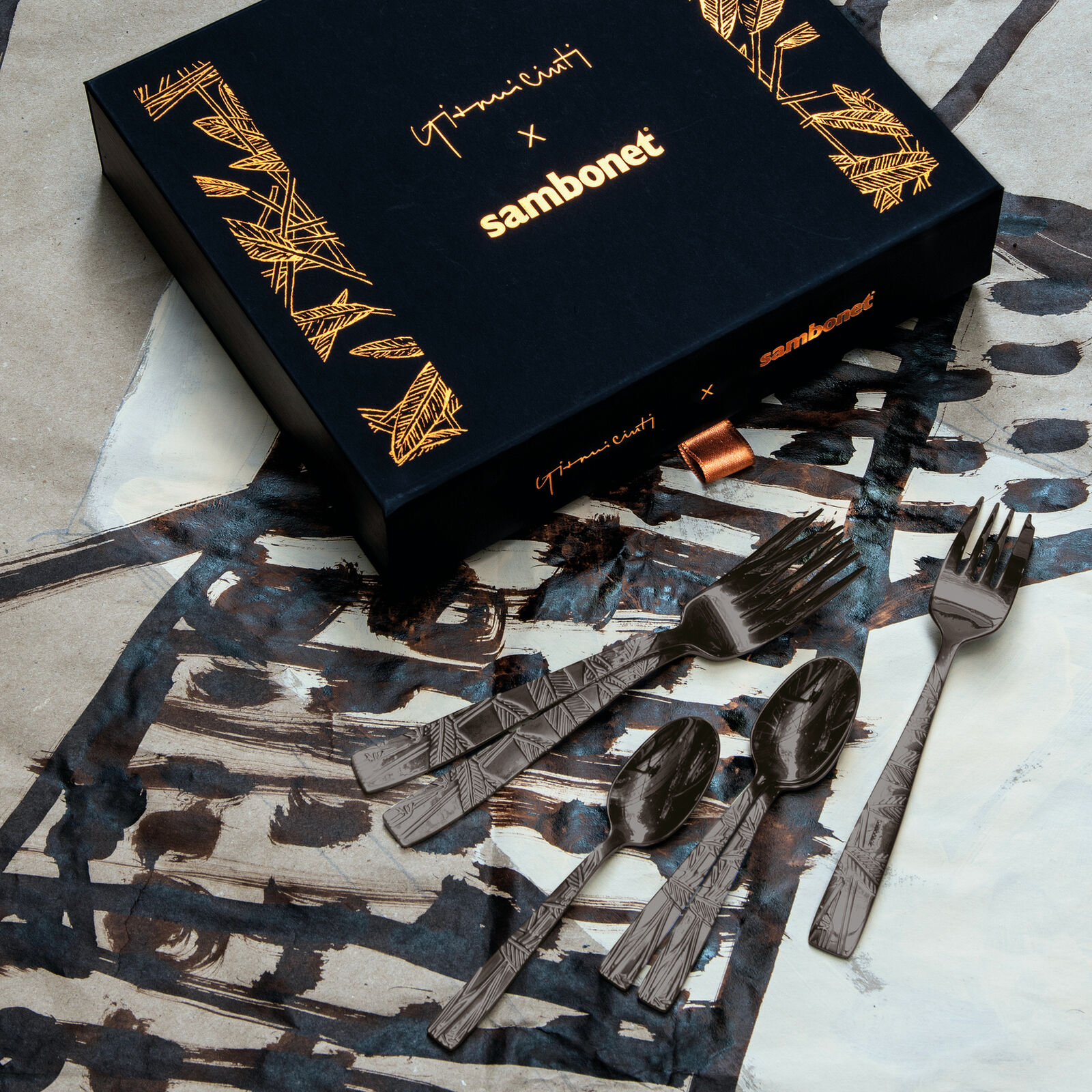 Set 6 cucchiaini caffè espresso  image number null