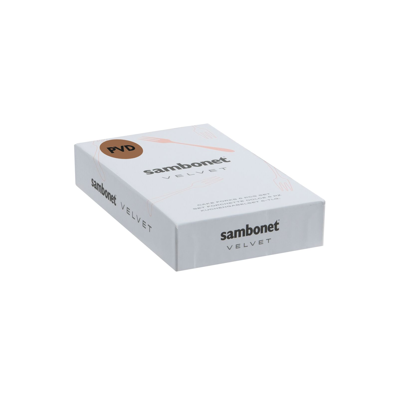 Set 6 forchettine dolce  image number null