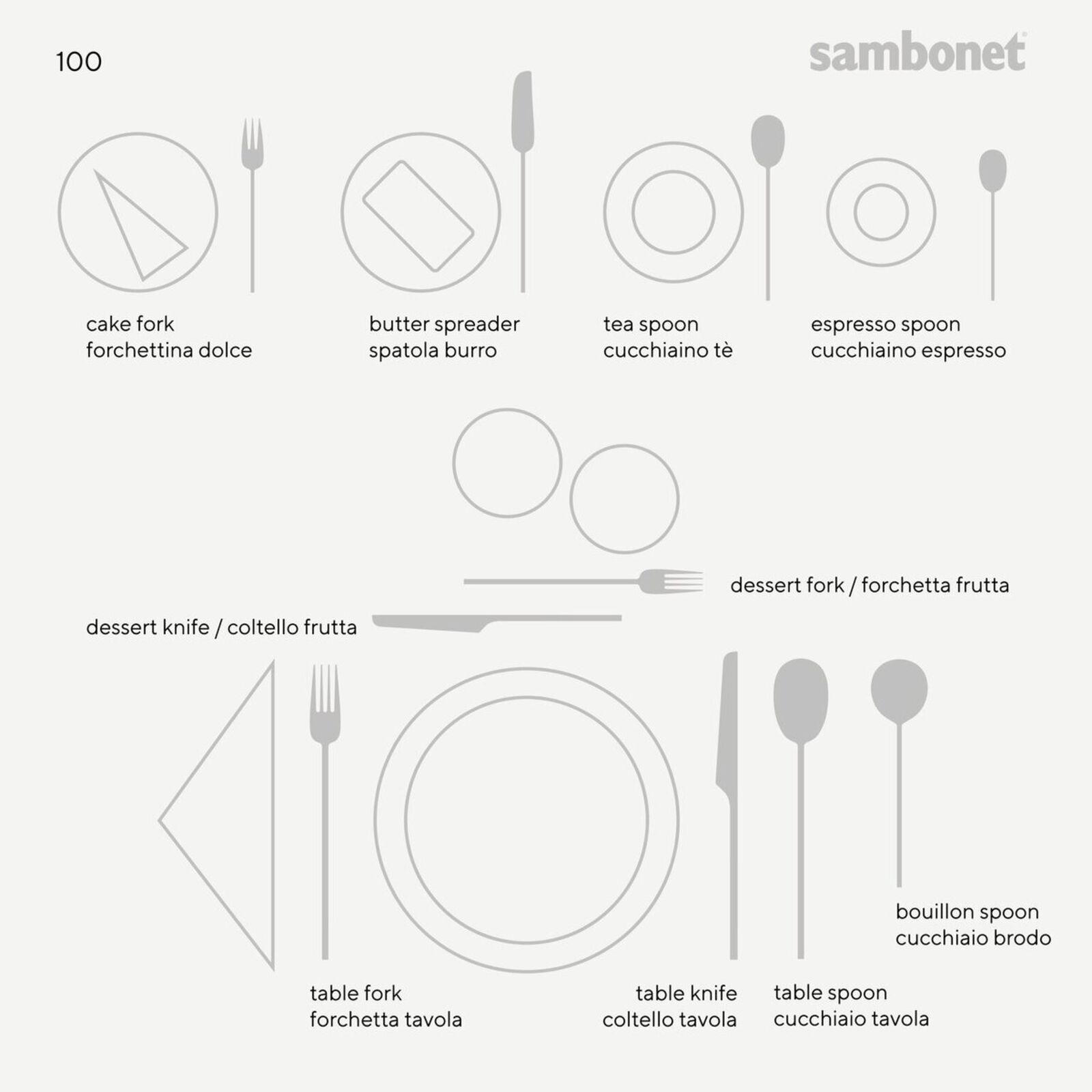 Set 6 Gourmetlöffeln image number null