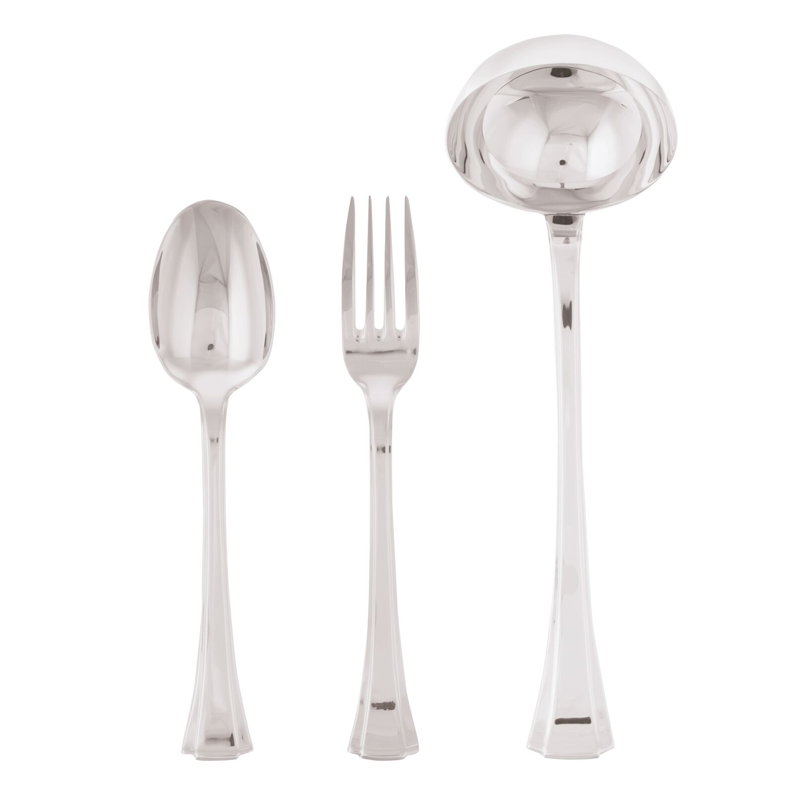 Ensemble de couverts à servir 3 pièces  image number null