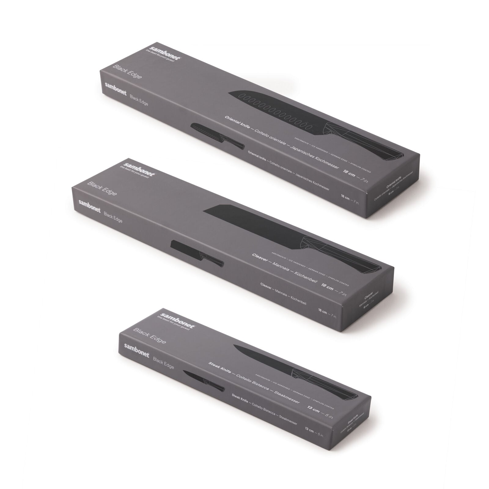 Gourmet Trio, 3-Piece Gourmet Knife Set image number null