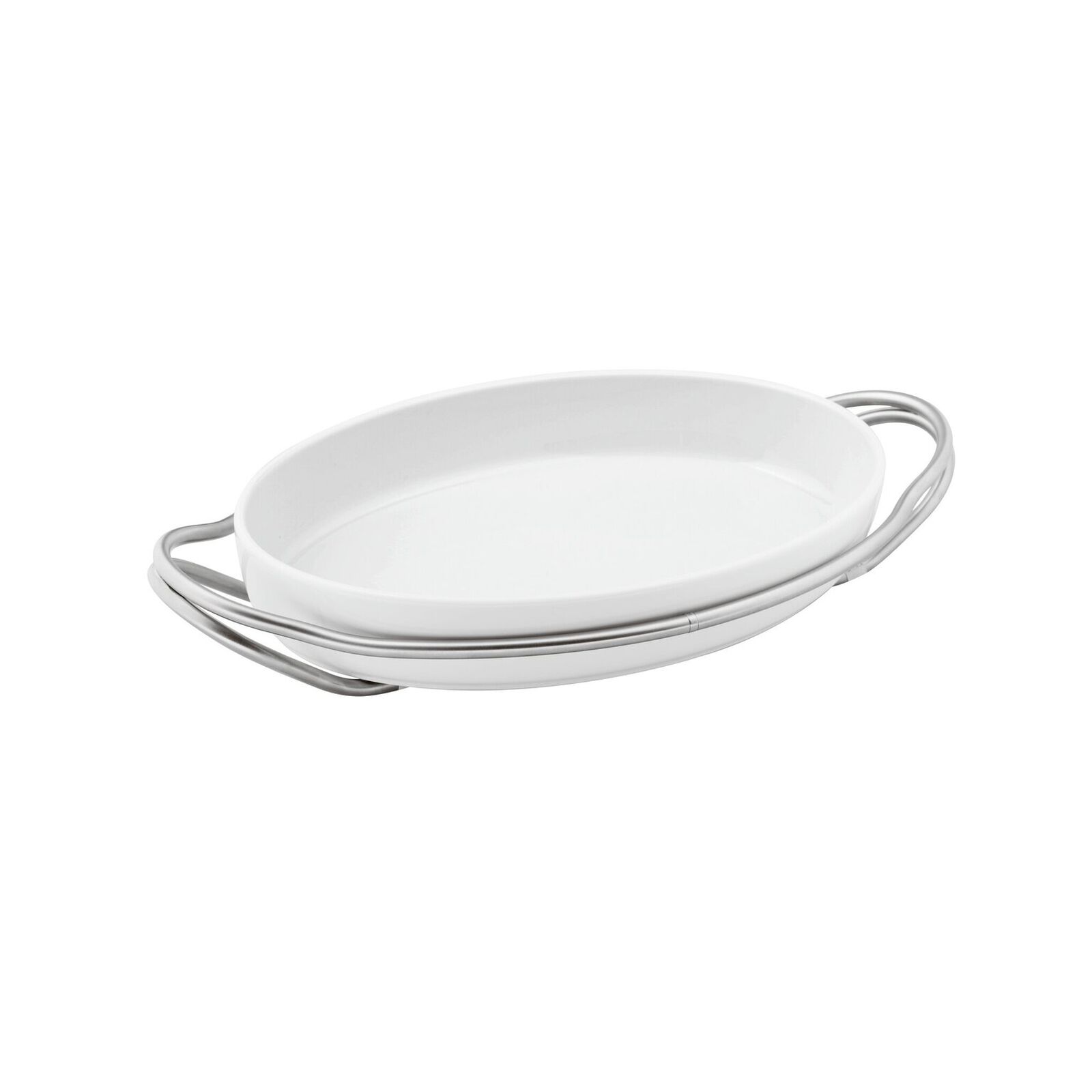 Pirofila ovale con supporto  image number null