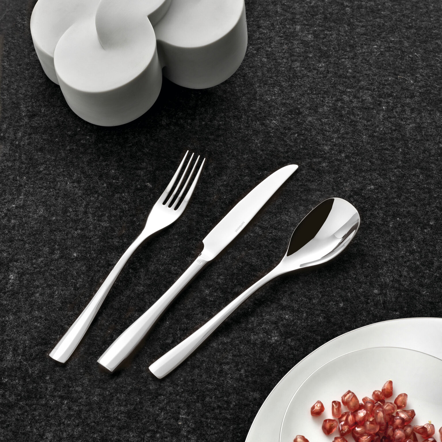 Cutlery set, 24 pieces , Mirror Steel, Sintesi, Sambonet