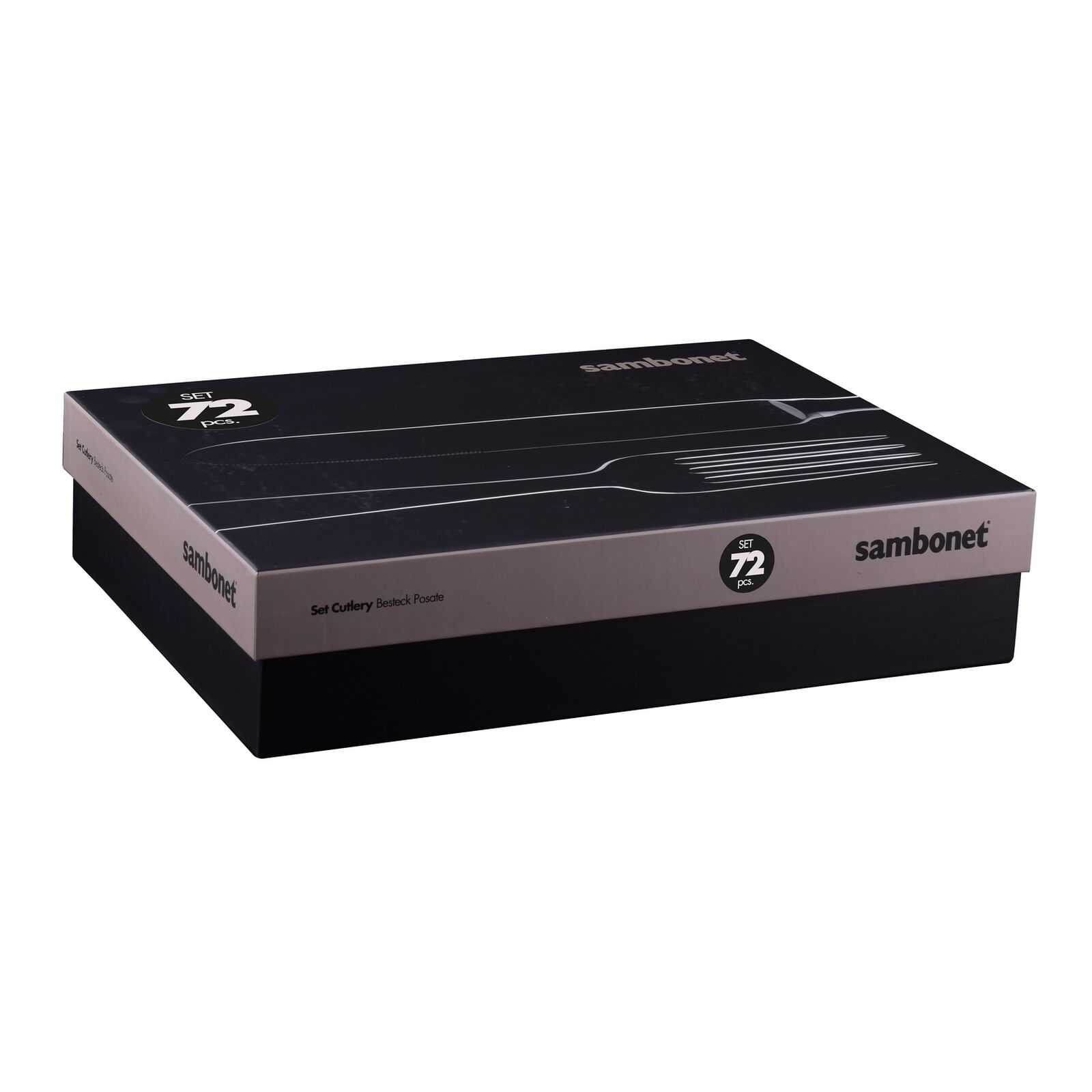 Servizio tavola 72 posate, Manico Cavo Orfèvre image number null