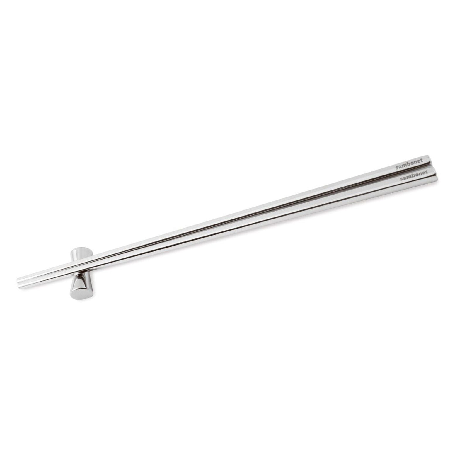 Chopstick set , Mirror Steel, 100, Sambonet