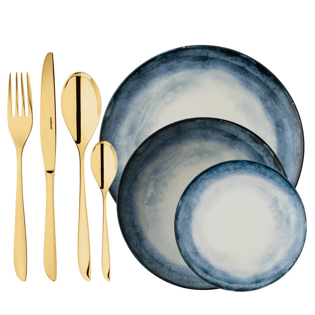 Set posate e set piatti, 4 persone image number 0