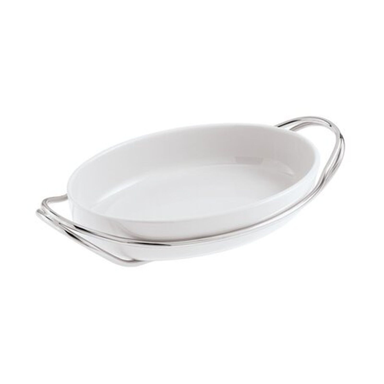 Pirofila ovale con supporto  image number null