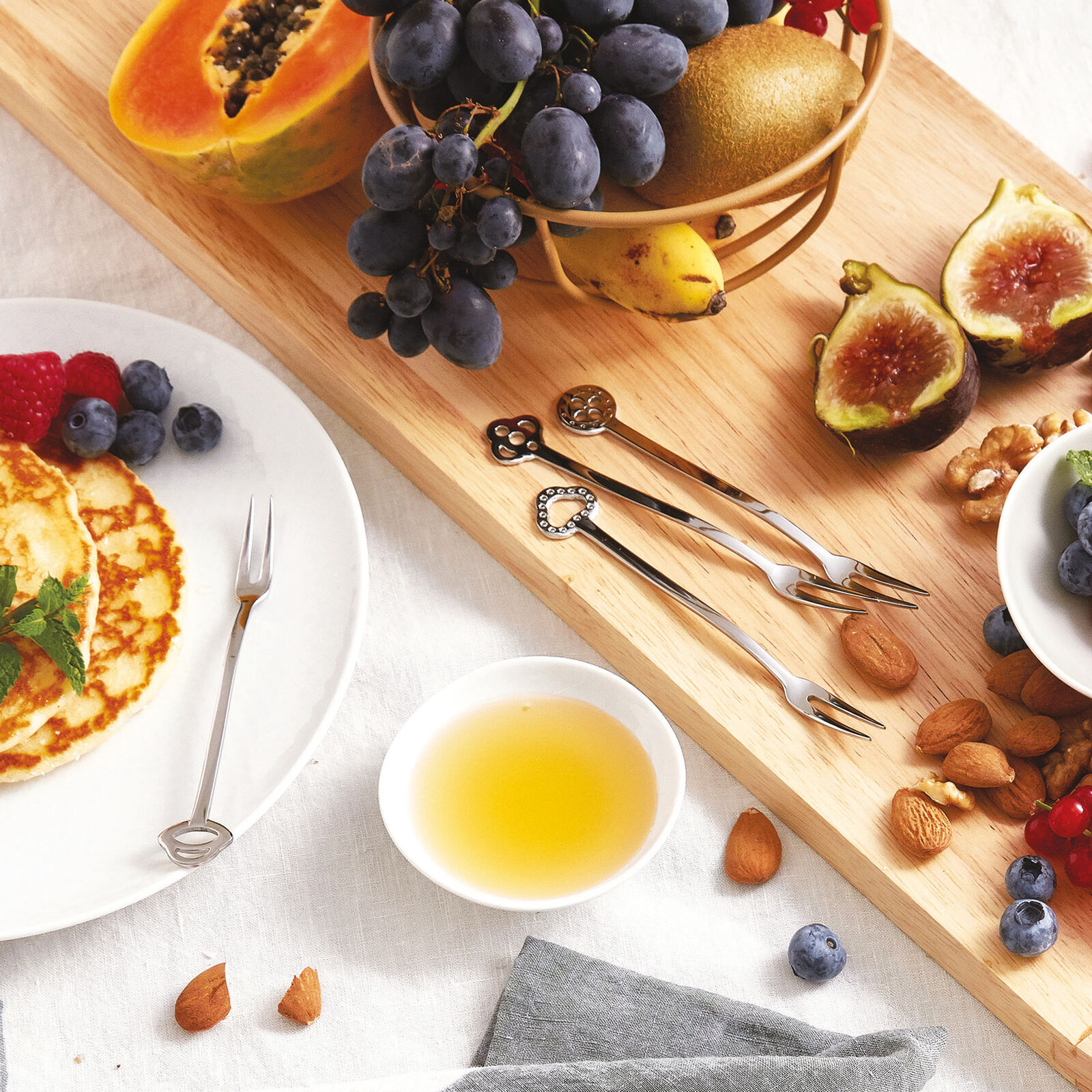 6 party forks set  image number null