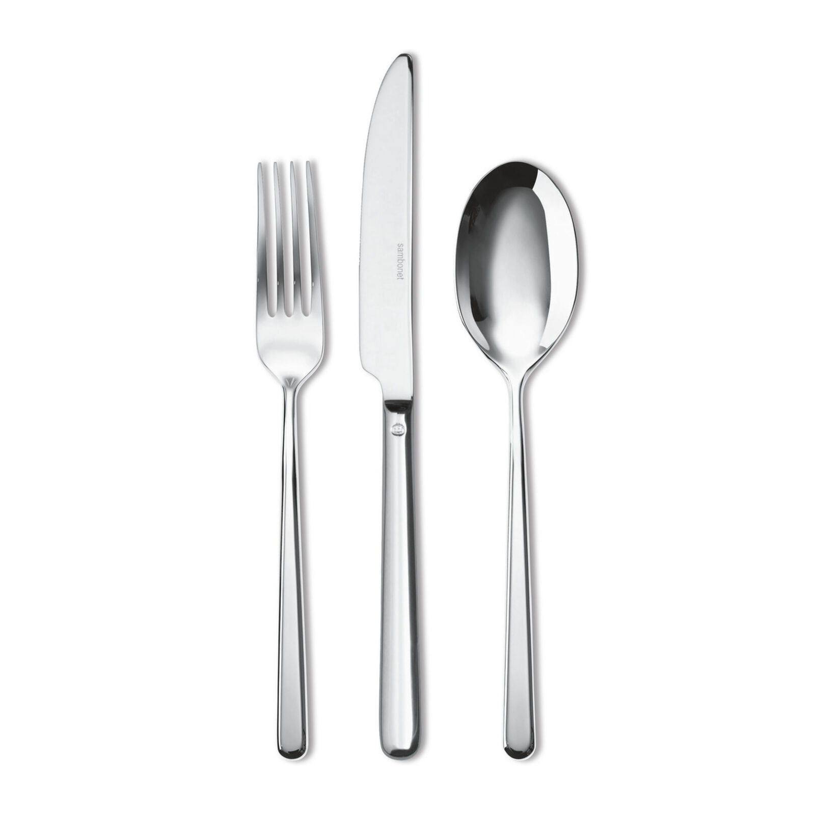Cutlery place setting, 3 pieces  image number null