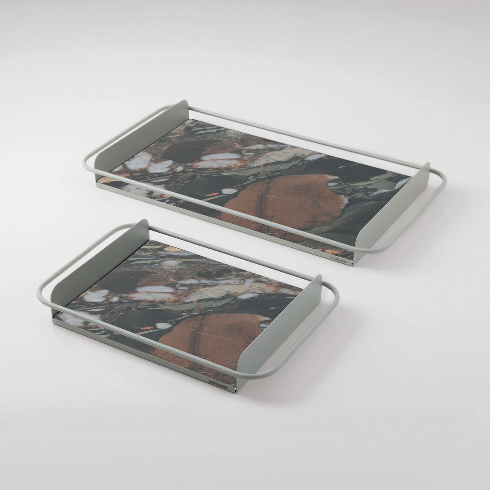Vassoio piccolo con inserto in gres image number null