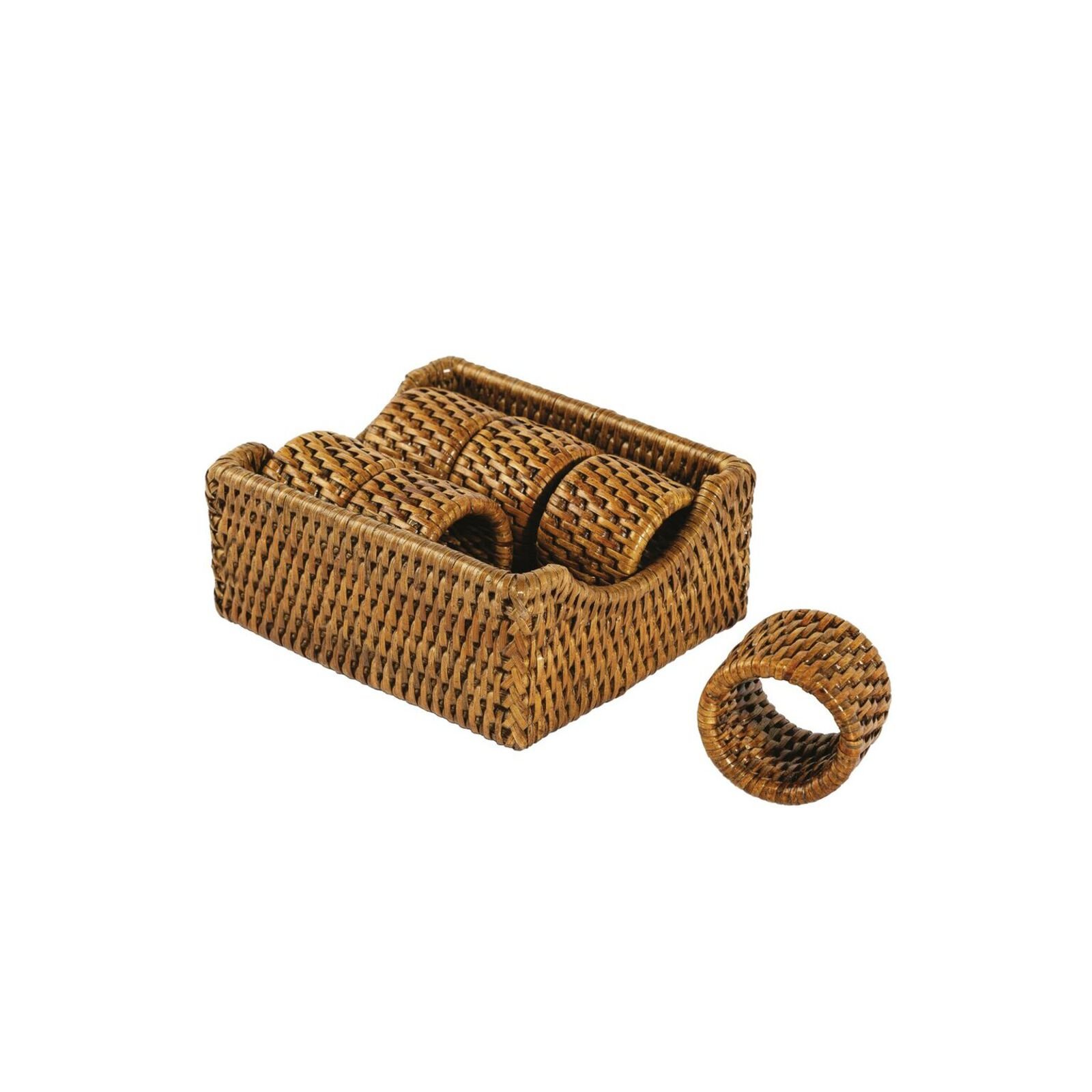 Contenitore con 6 legatovaglioli image number null