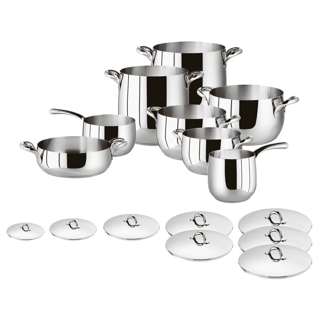 Cookware set 16 pieces  image number 0