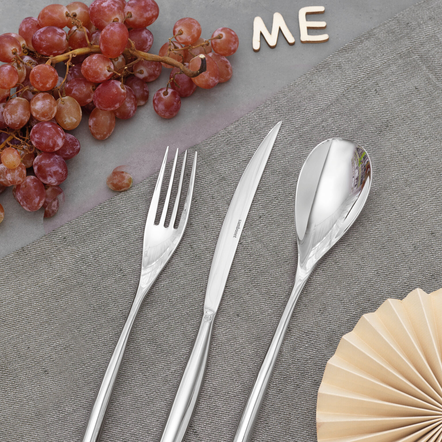 Alessi SG38/16 ai Forchetta da Dolce in Acciaio Lucido, Set da 6