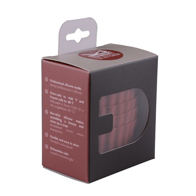 Mold for cupcakes, round, 6 pcs image number 2