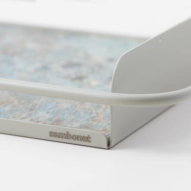 Big tray with stoneware insert image number 1