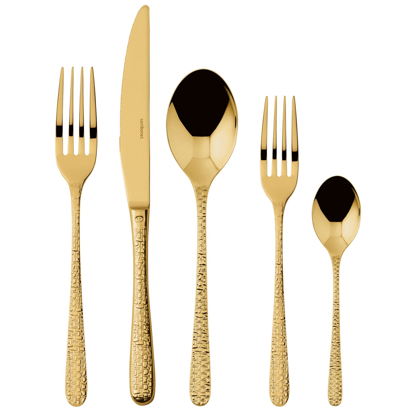 Cutlery place setting, 5 pieces