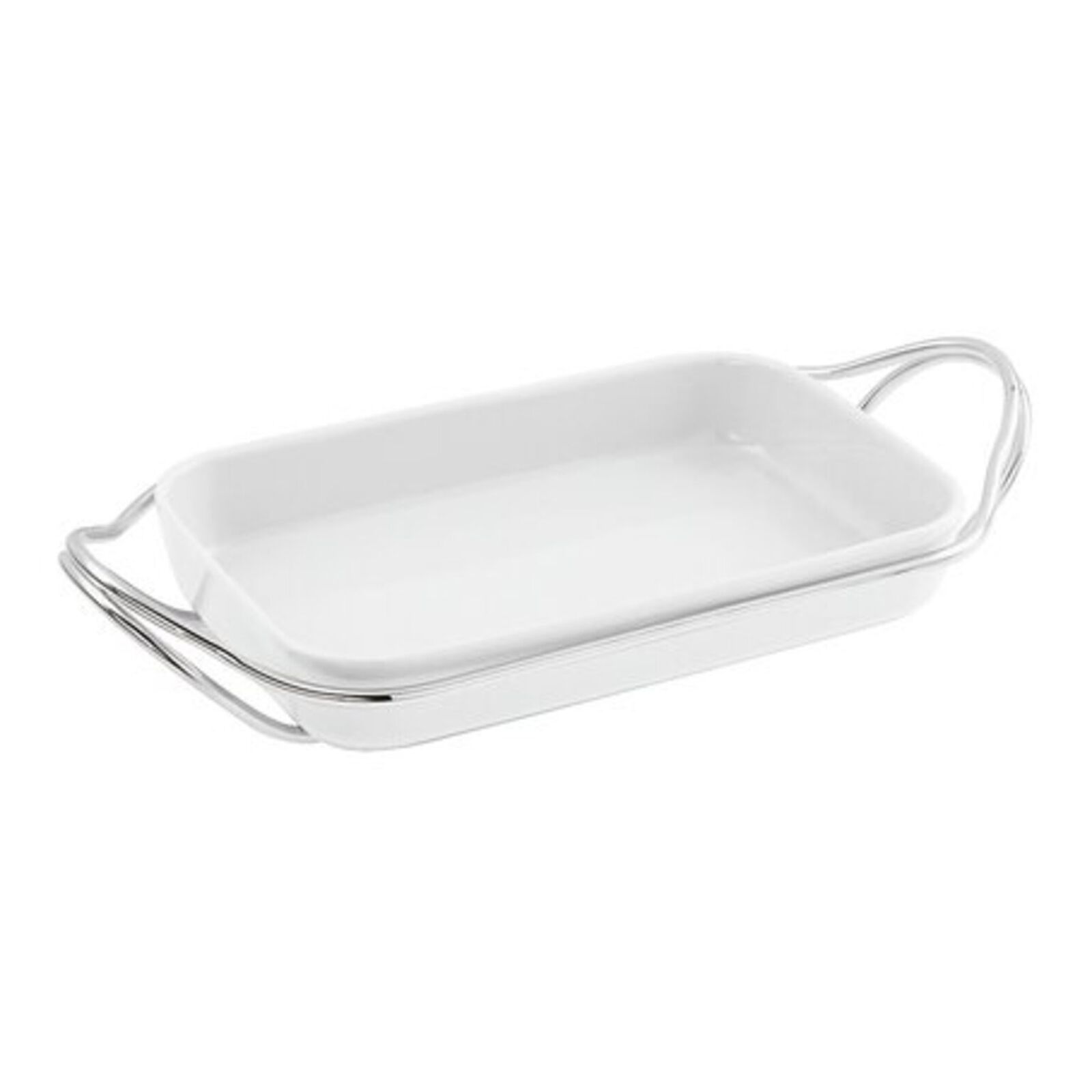 Rectangular dish with holder  image number null