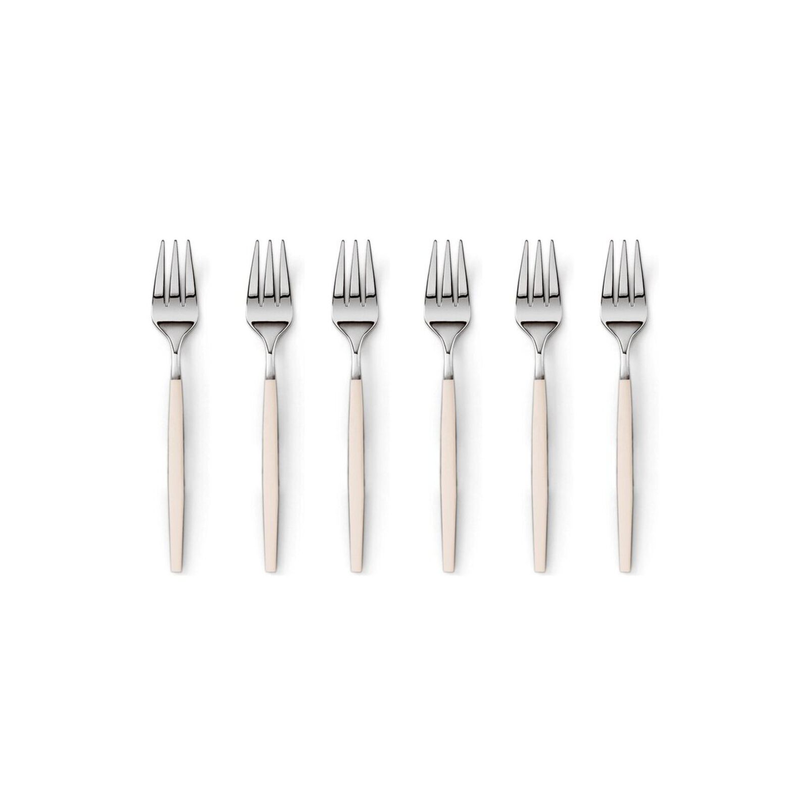6 cake forks set  image number null
