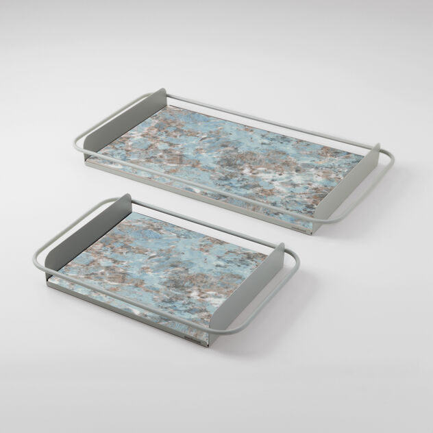 Small tray with stoneware insert image number 3