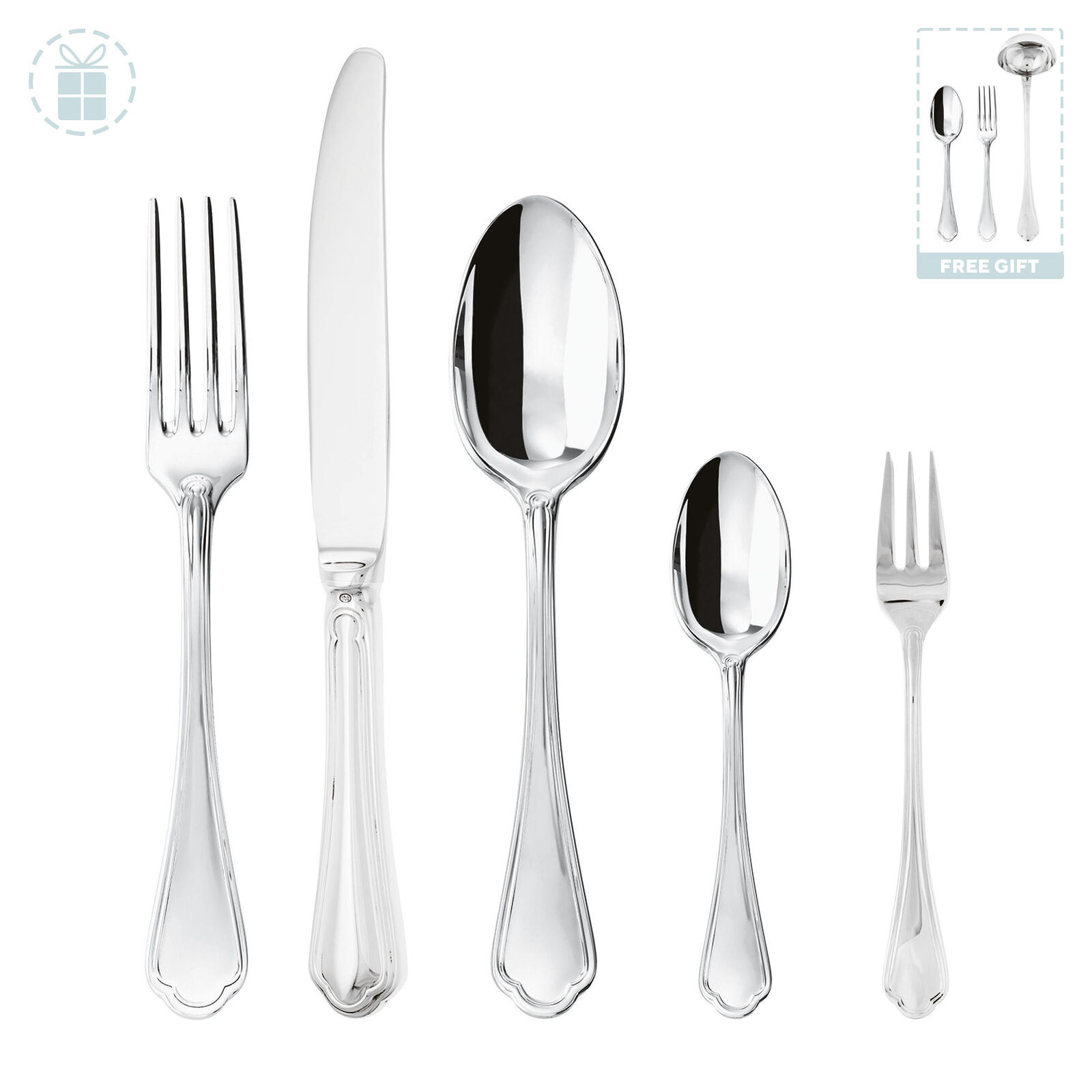 Cutlery set, 60 pieces  image number null