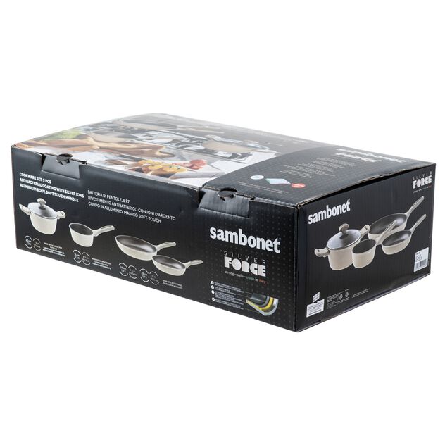 Cookware set 5 pieces  image number 5