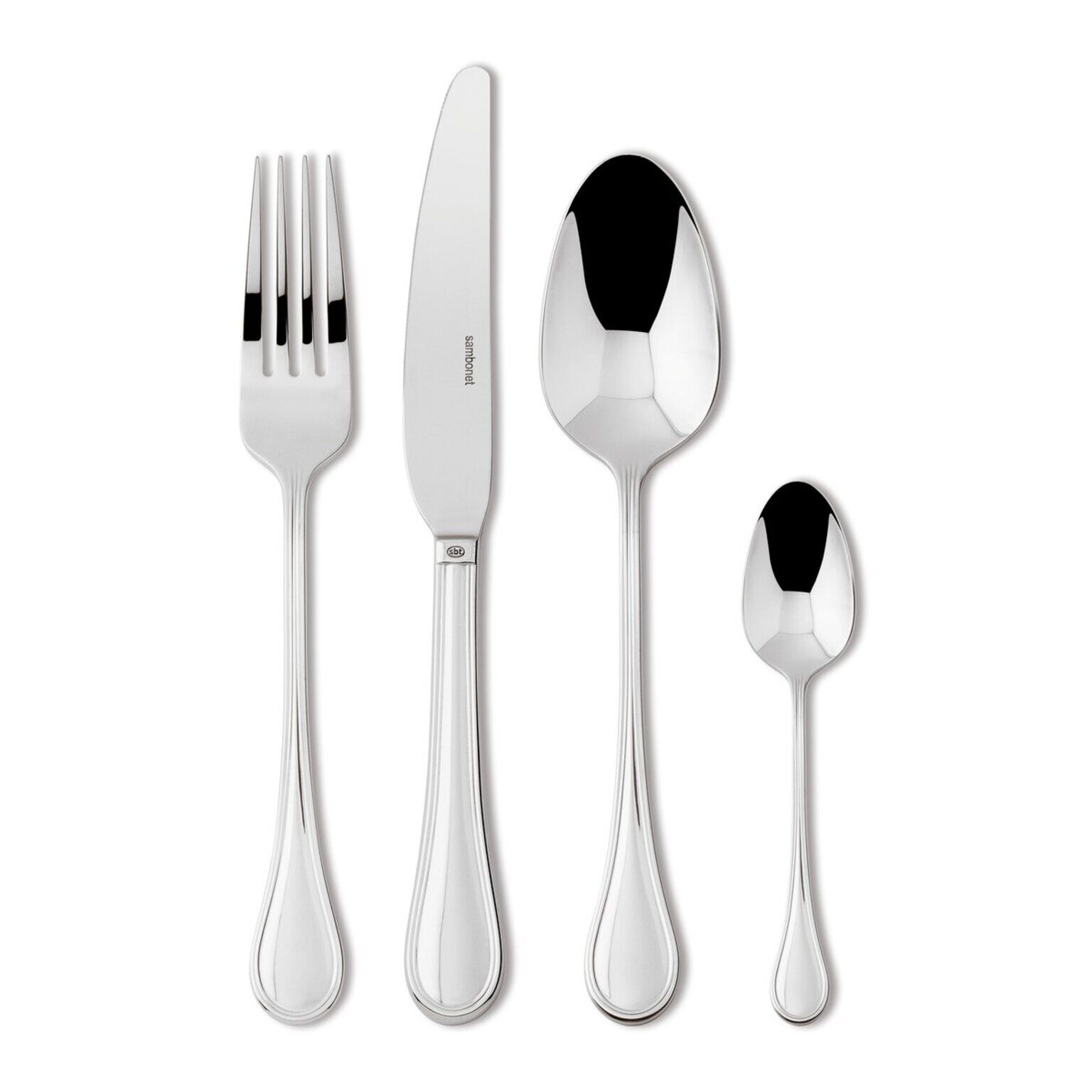 Cutlery set, 24 pieces , Mirror Steel, Royal, Sambonet
