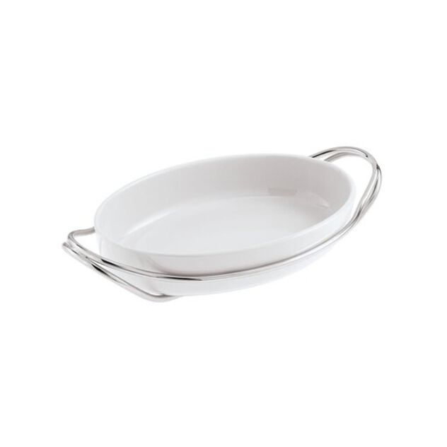 Halterung mit ovaler auflaufform  image number 0