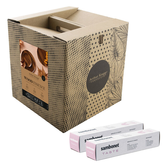 Set posate e set piatti, 4 persone image number 1