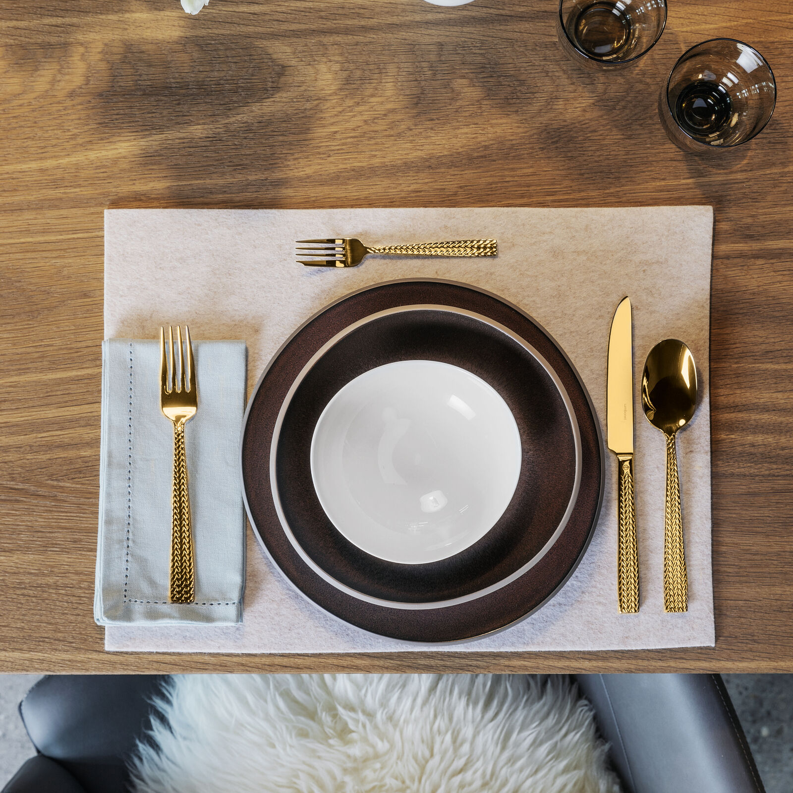 Cutlery place setting, 5 pieces  image number null