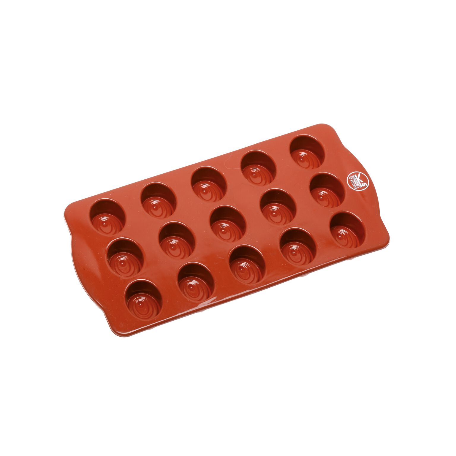 Chocolate mold 15 cubes, ellips