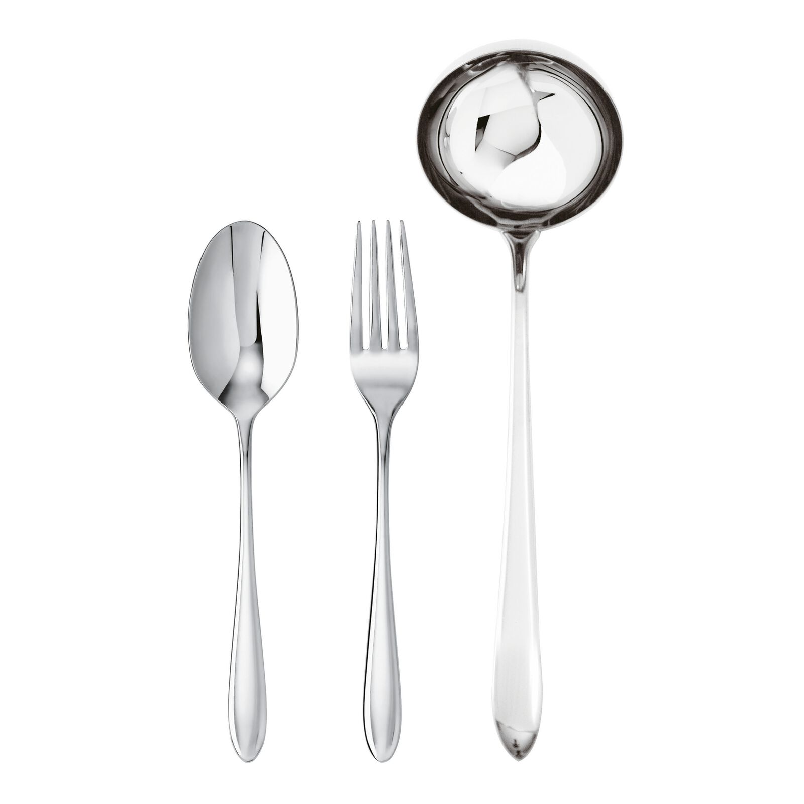 Ensemble de couverts à servir 3 pièces  image number null