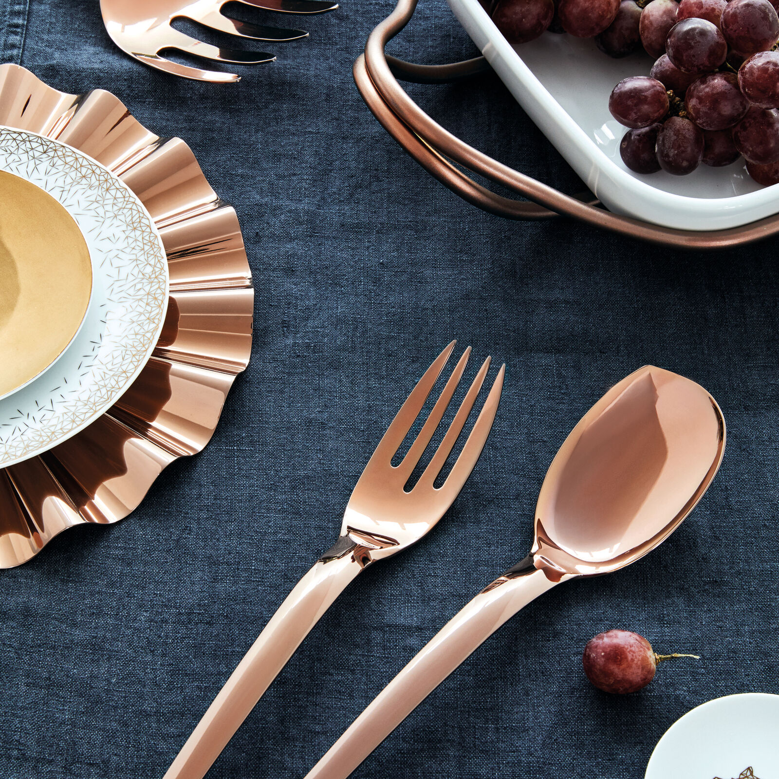 Set cucchiaio & forchetta servire  image number null