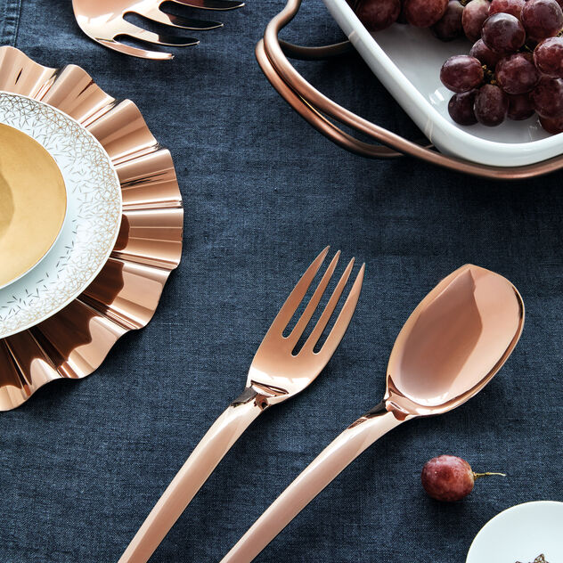 Set cucchiaio & forchetta servire  image number 1