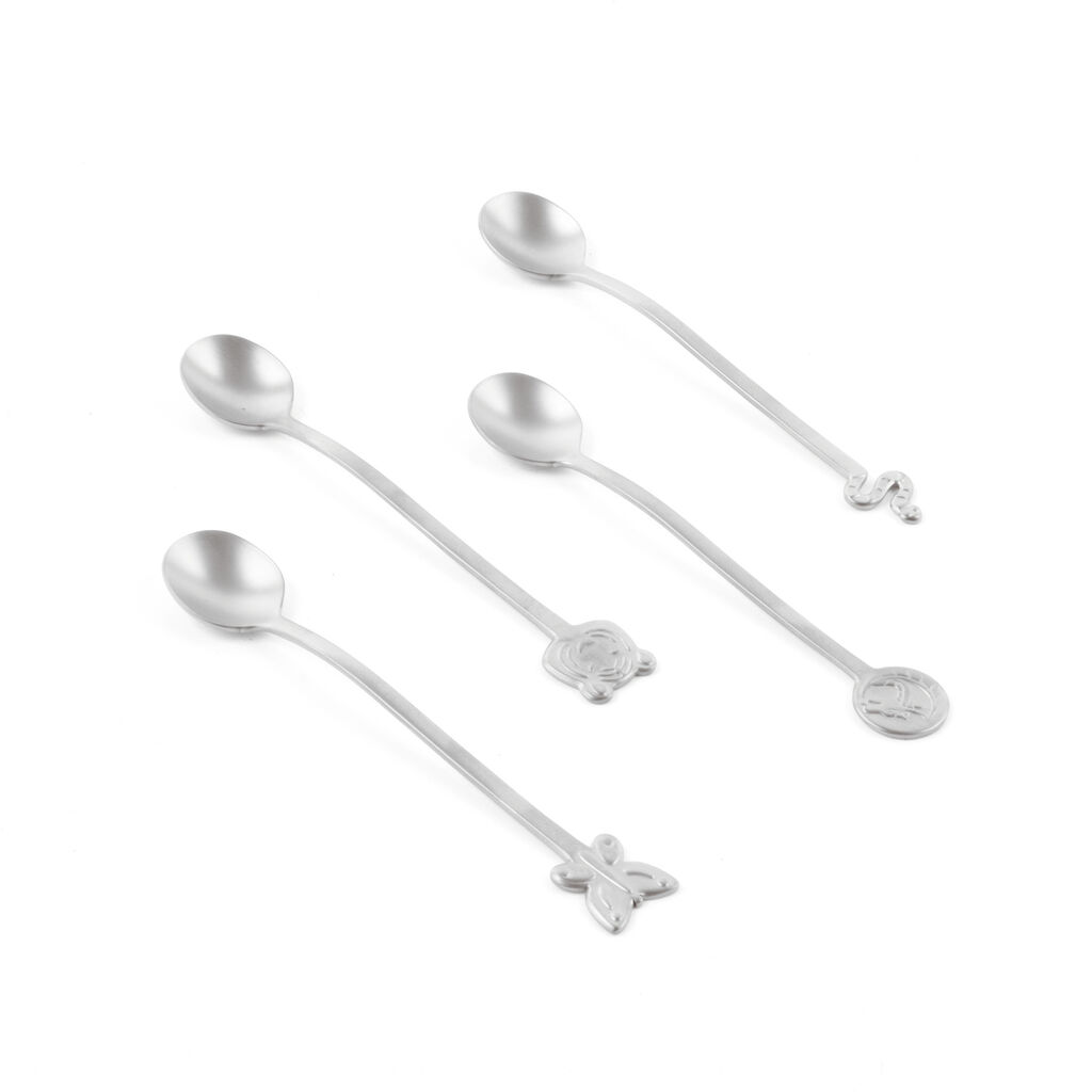 4 party spoons set  image number 1
