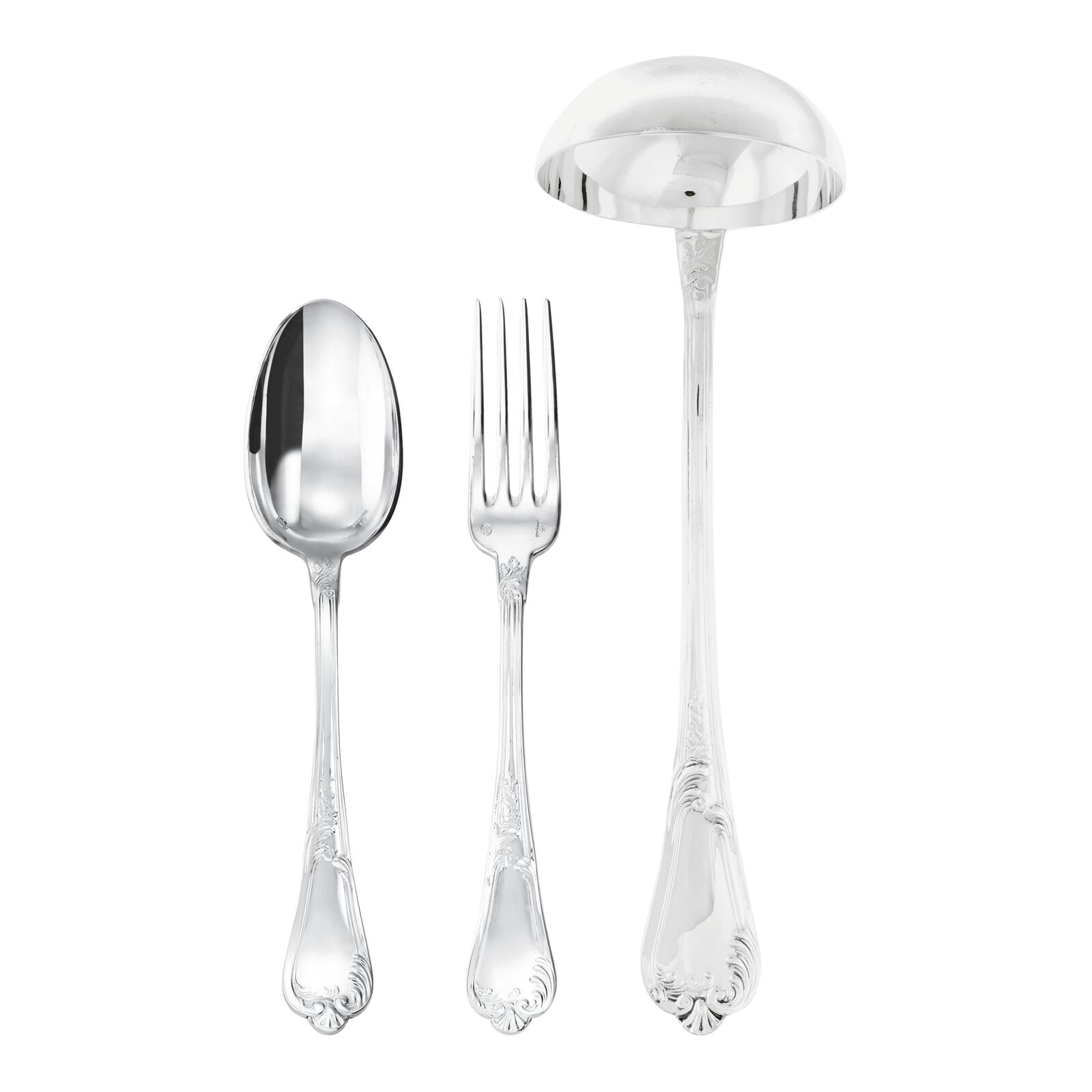 Set 3 posate servire, Manico Cavo Orfèvre image number null