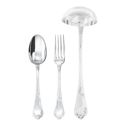 Ensemble de couverts à servir 3 pièces, Manche Orfèvre