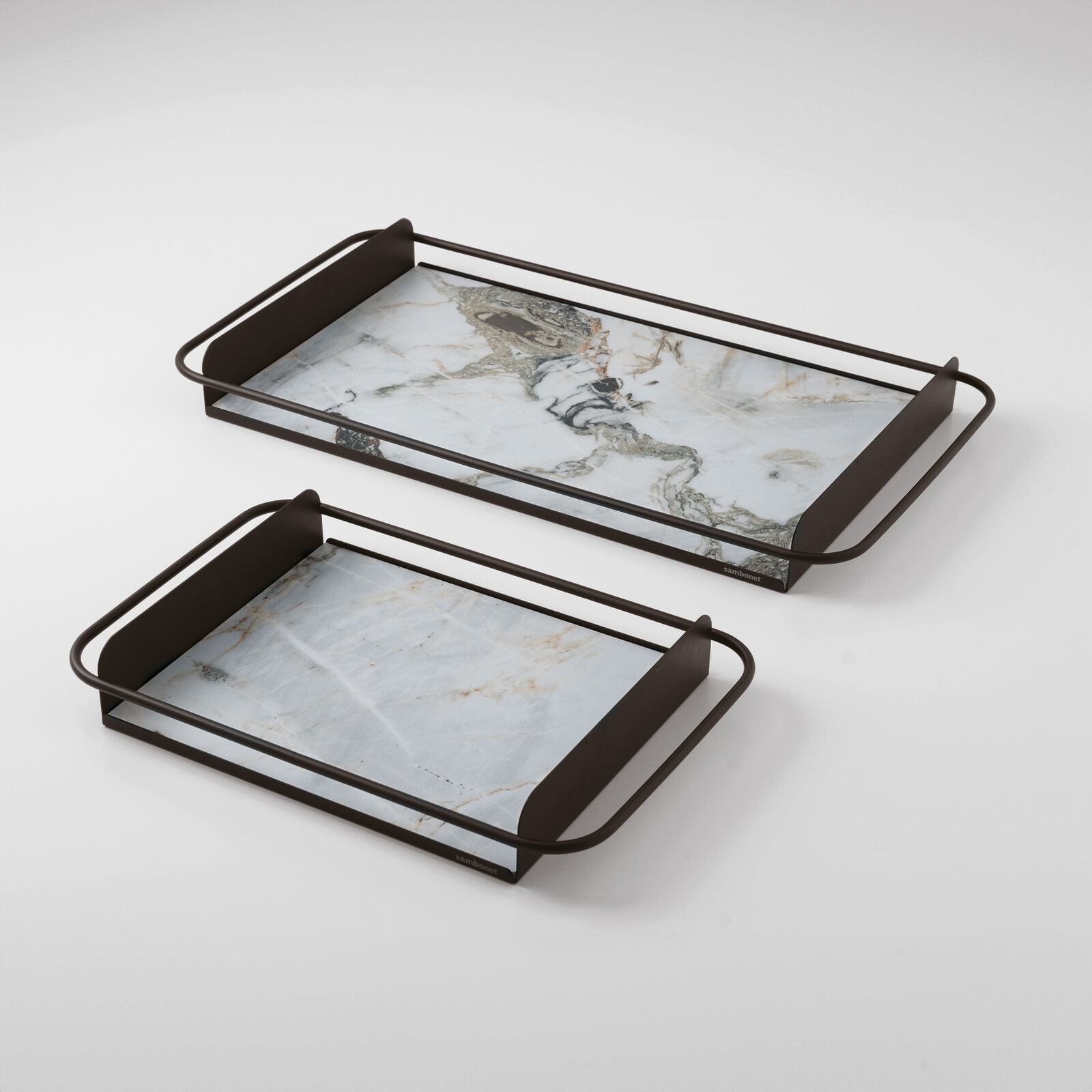 Small tray with stoneware insert image number null