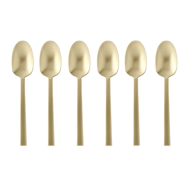 Set 6 cucchiaini caffè espresso  image number 0