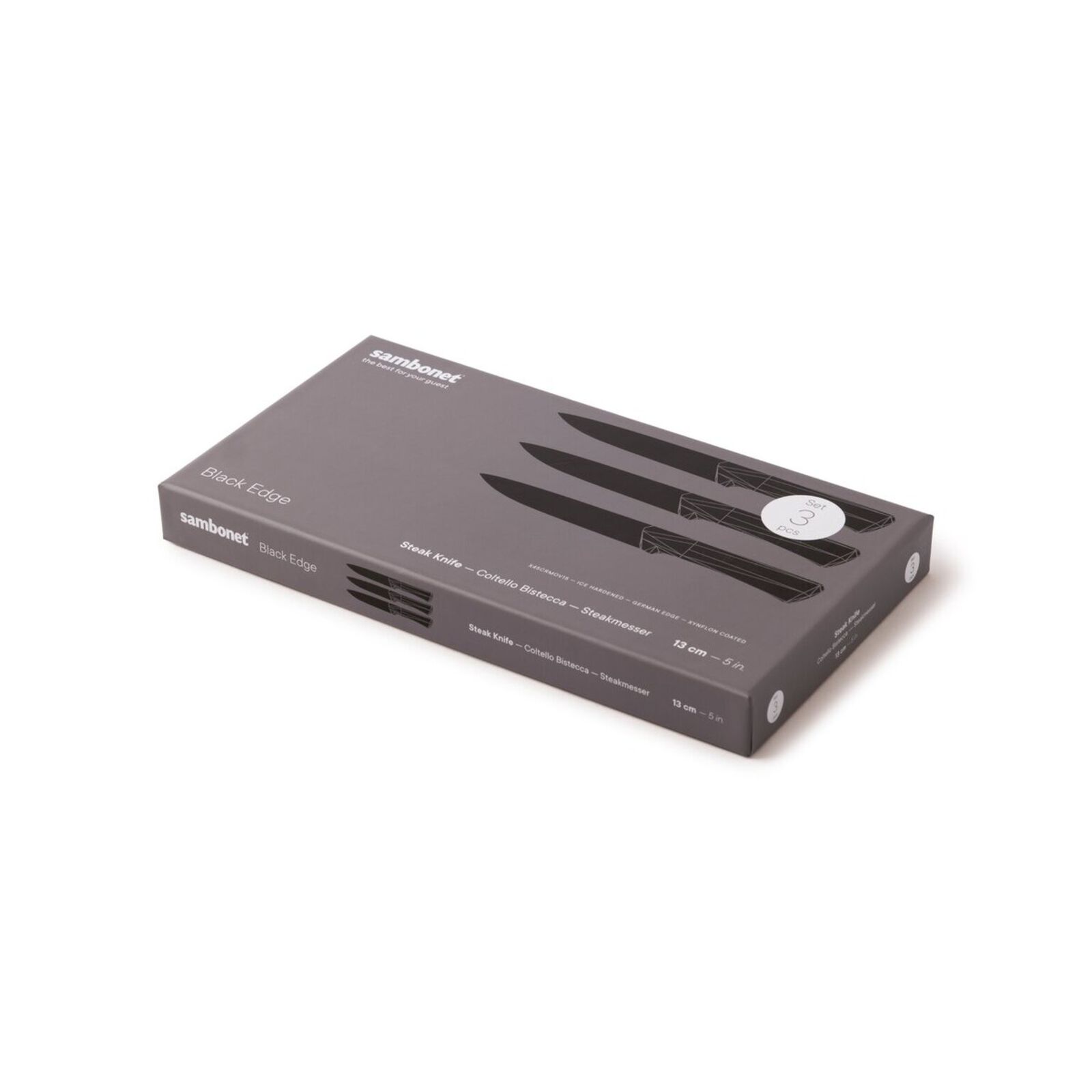 Set 3 couteaux &agrave; steak  image number null