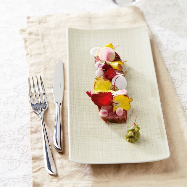 Cutlery set with plates set, 4 people image number 2