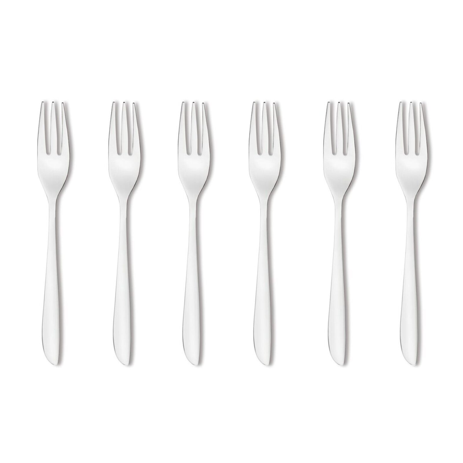 6 cake forks set  image number null