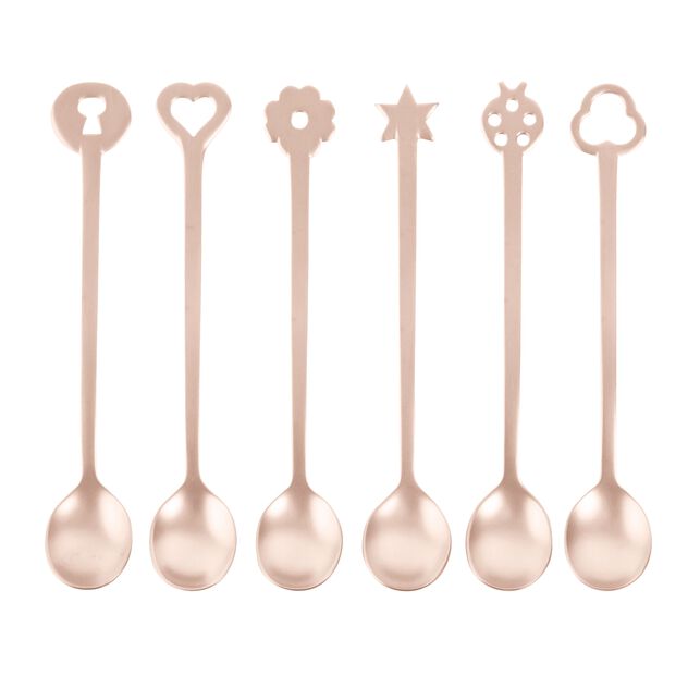 6 party spoons set  image number 0
